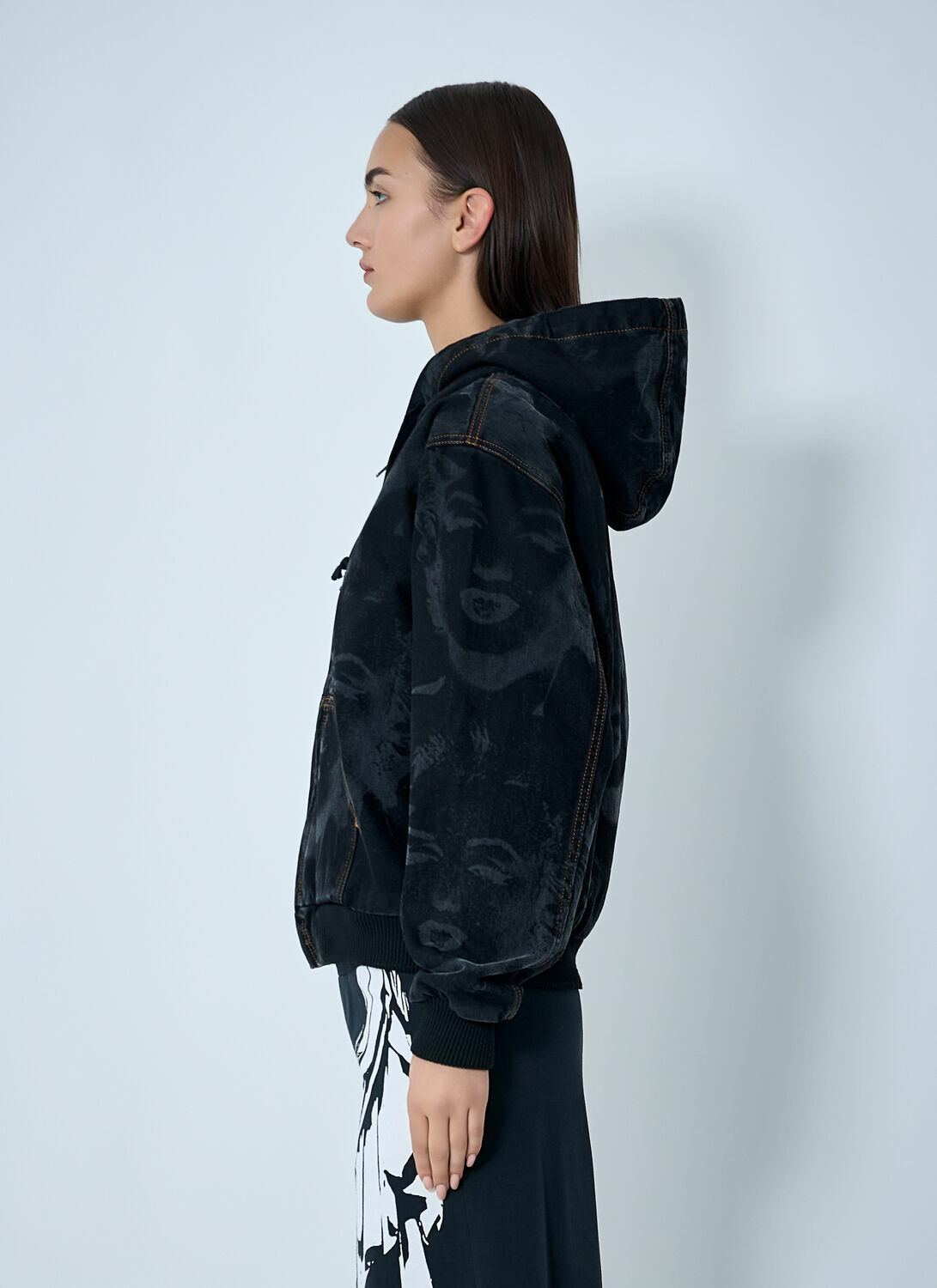 VAQUERA Marilyn Denim Hooded Jacket