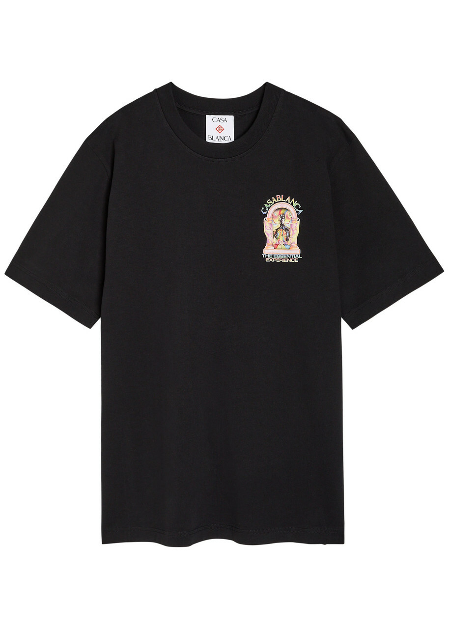 Casablanca SSENSE Exclusive Black 'Studio De Musique' T-Shirt