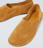The Row Canal suede slip-on shoes