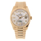 Rolex Day-Date 36 Mother of Pearl Diamond Automatic 18kt Yellow Gold President Watch 128238MDP