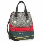 TOGA Women's Archives Print drawstring bag in Green 
