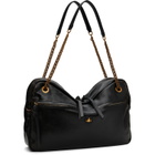 Vivienne Westwood Black Dolce Large Shoulder Bag