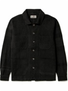 Karu Research - Small Talk Studio Embroidered Cotton-Canvas Jacket - Black