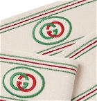 Gucci - Logo-Detailed Cotton-Blend Headband and Wristbands Set - White
