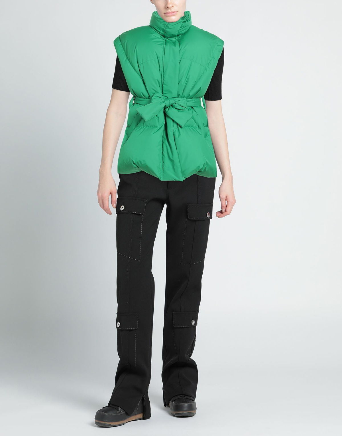 Khrisjoy Womens Vest in Green