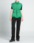 Khrisjoy Womens Vest in Green