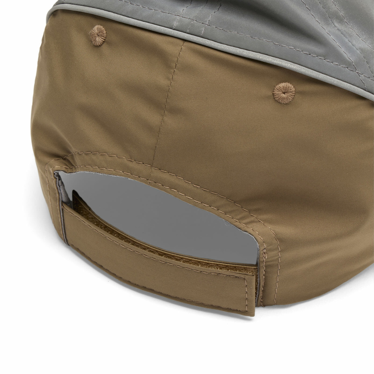 Balenciaga Men's Logo Reflective Cap in Brown