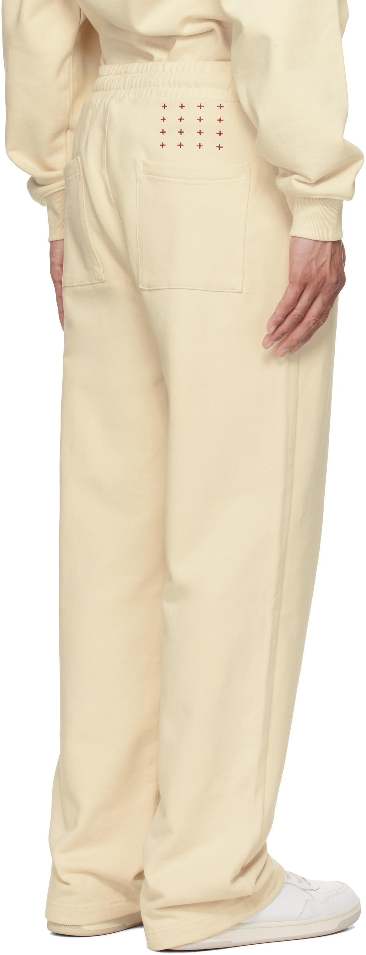 Ksubi Beige Playoff Synthesis Sweatpants