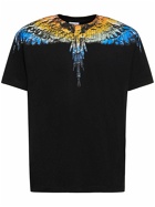 MARCELO BURLON COUNTY OF MILAN - Lunar Wings Cotton Jersey T-shirt