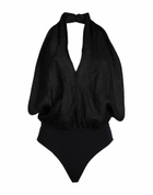 Jijil Womens Bodysuit in Black