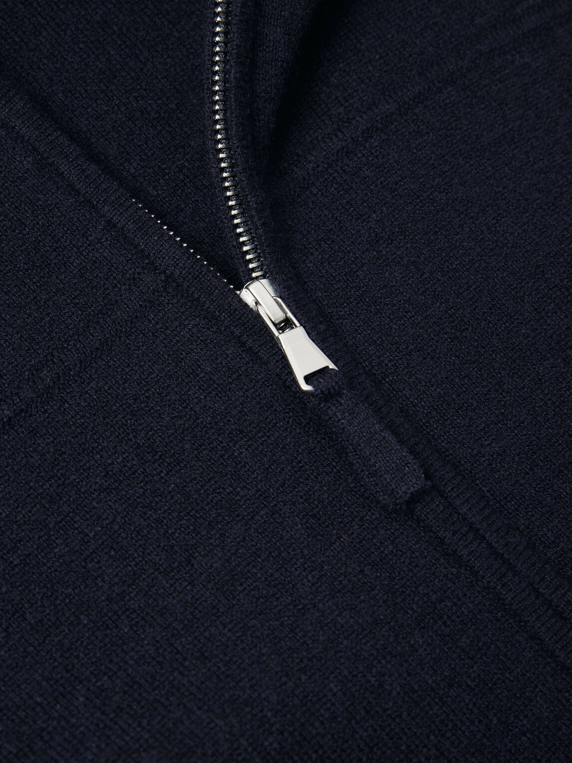 Allude - Virgin Wool and Cashmere-Blend Bomber Jacket - Blue