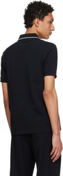 Craig Green Black Fred Perry Edition Drawcord Collar Polo