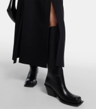 Gia Borghini Blondine leather knee-high boots