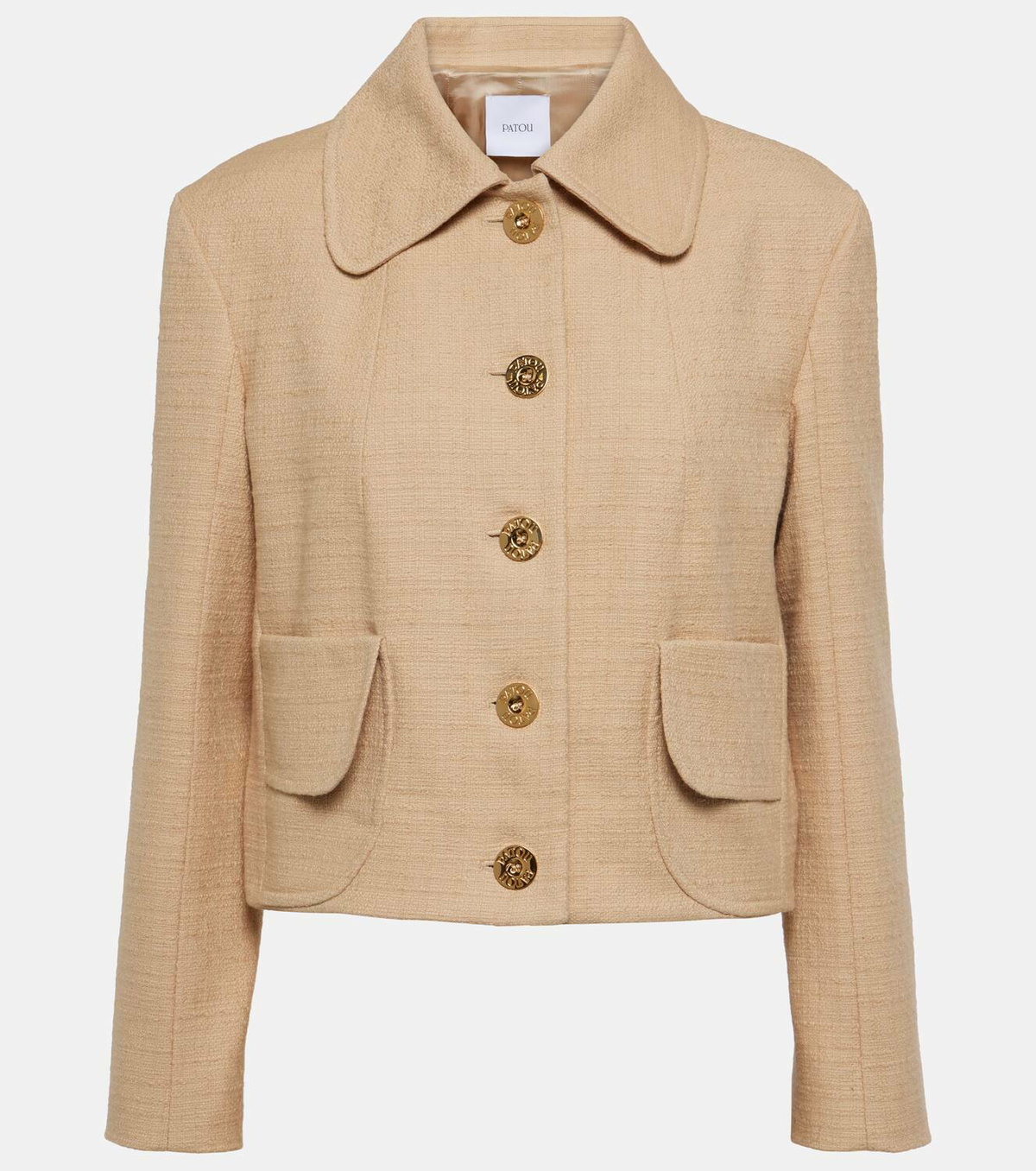 Patou Cotton-blend tweed jacket Patou