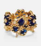 Zimmermann Bloom Band embellished gold-plated ring