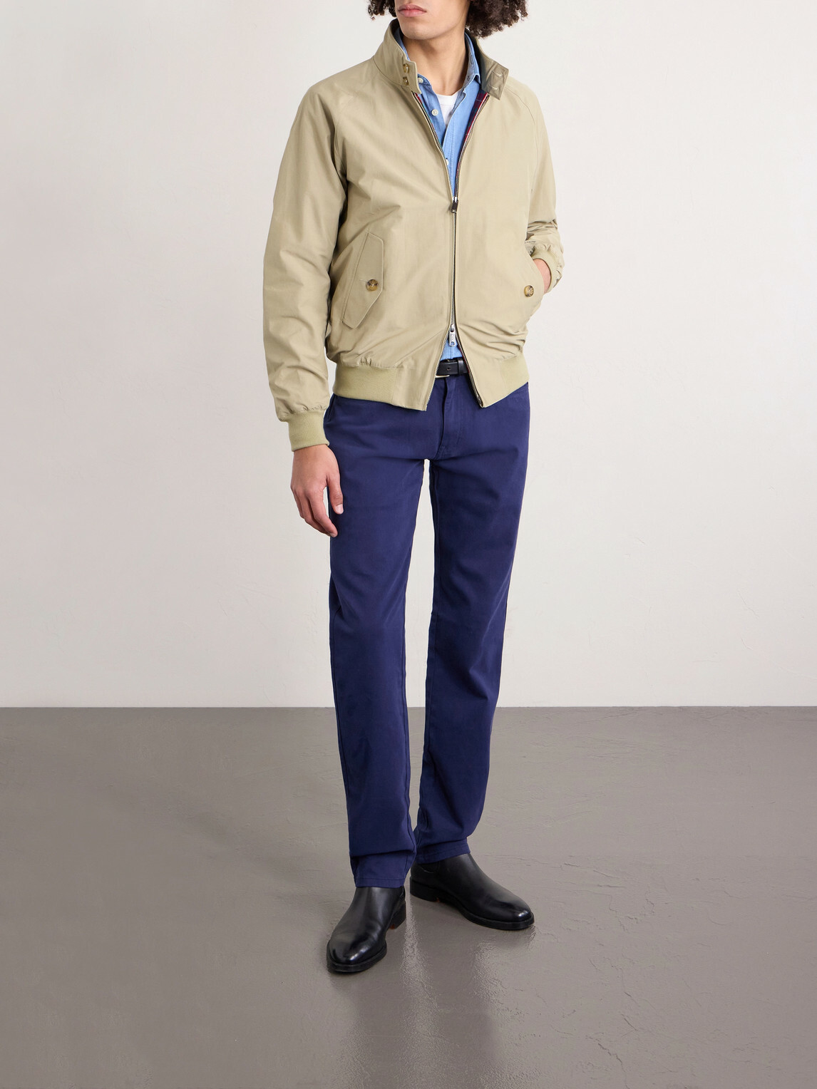 Peter Millar - Crown Straight-Leg Cotton-Canvas Trousers - Blue