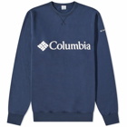 Columbia Men's Logo Fleece Crew Sweat in Collegiate Navy