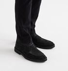 Mr P. - Split-Toe Suede Chukka Boots - Black