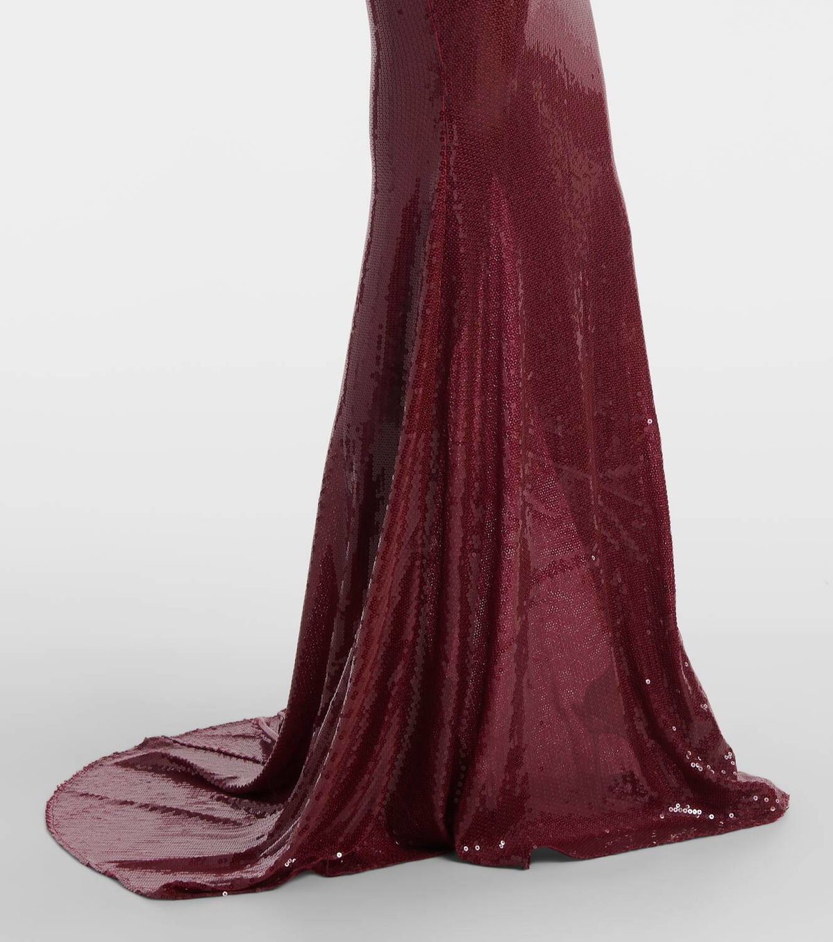Alex Perry Sequined corset gown
