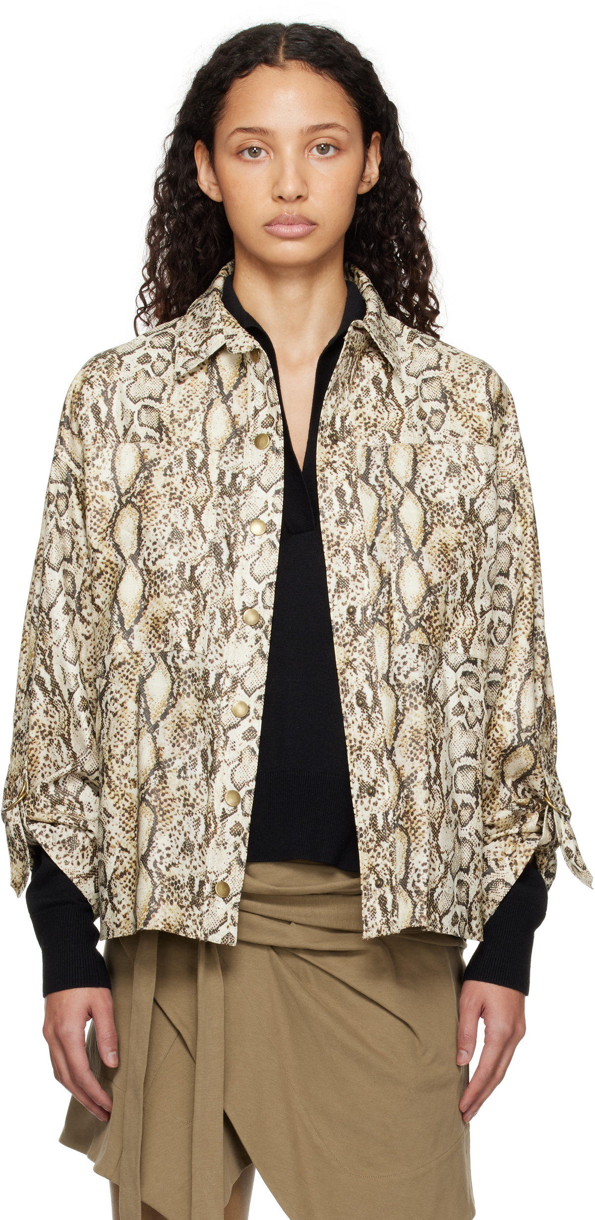 Isabel Marant Isabel Marant Fleora Cropped Shirt main image 1