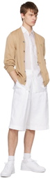Comme des Garçons Shirt Beige Brett Westfall Edition Cardigan