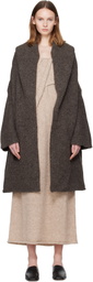 Lauren Manoogian Taupe Capote Coat