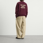 Drôle de Monsieur Men's Drole De Monsieur Slogan Sweatshirt in Wine