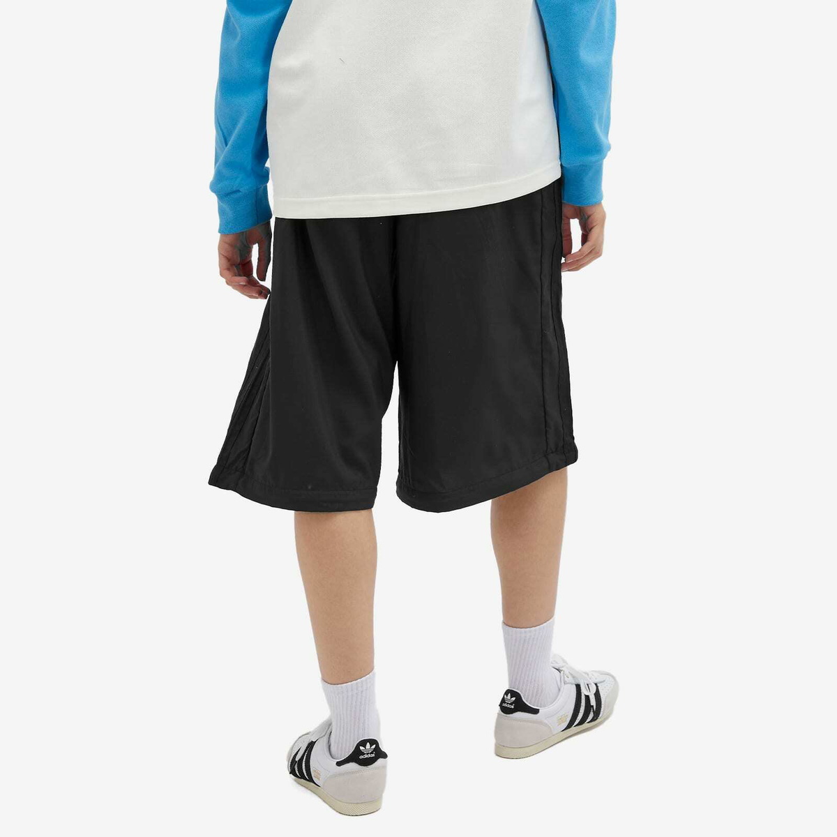 Adidas Women's Rasant Oversized Zip Off Track Pants in Black