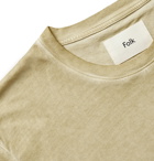 Folk - Assembly Cotton-Jersey T-Shirt - Neutrals