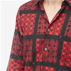 Comme des Garçons Black Men's x Filip Pagowski Print A Shirt in Black/Red
