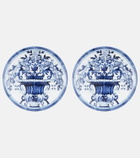 Dolce&Gabbana Casa - Blu Mediterraneo set of 2 dessert plates