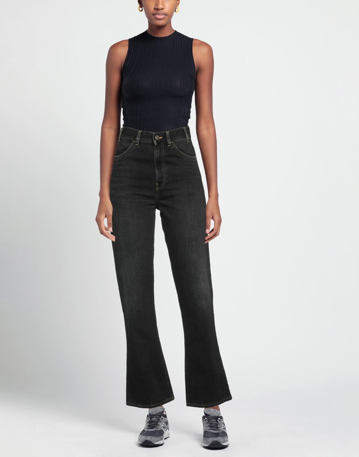 Blk Dnm Womens Jeans Charcoal