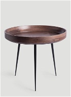 Large Bowl Table in Brown