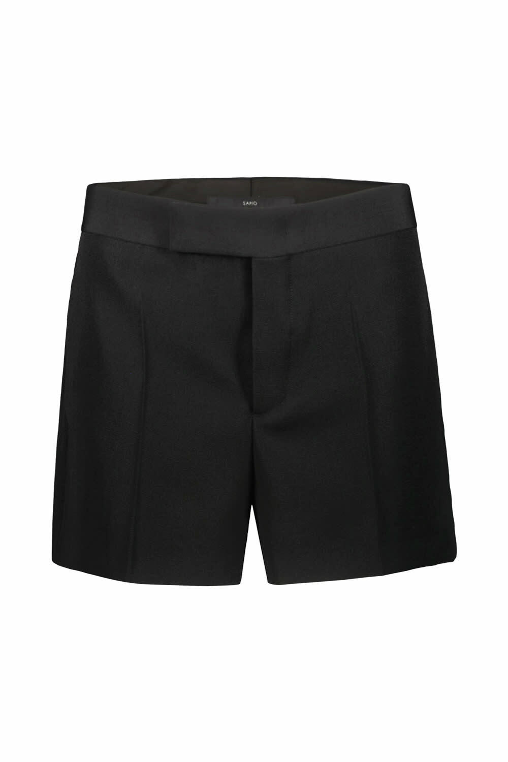 Sapio Double Satin Black Trousers SAPIO