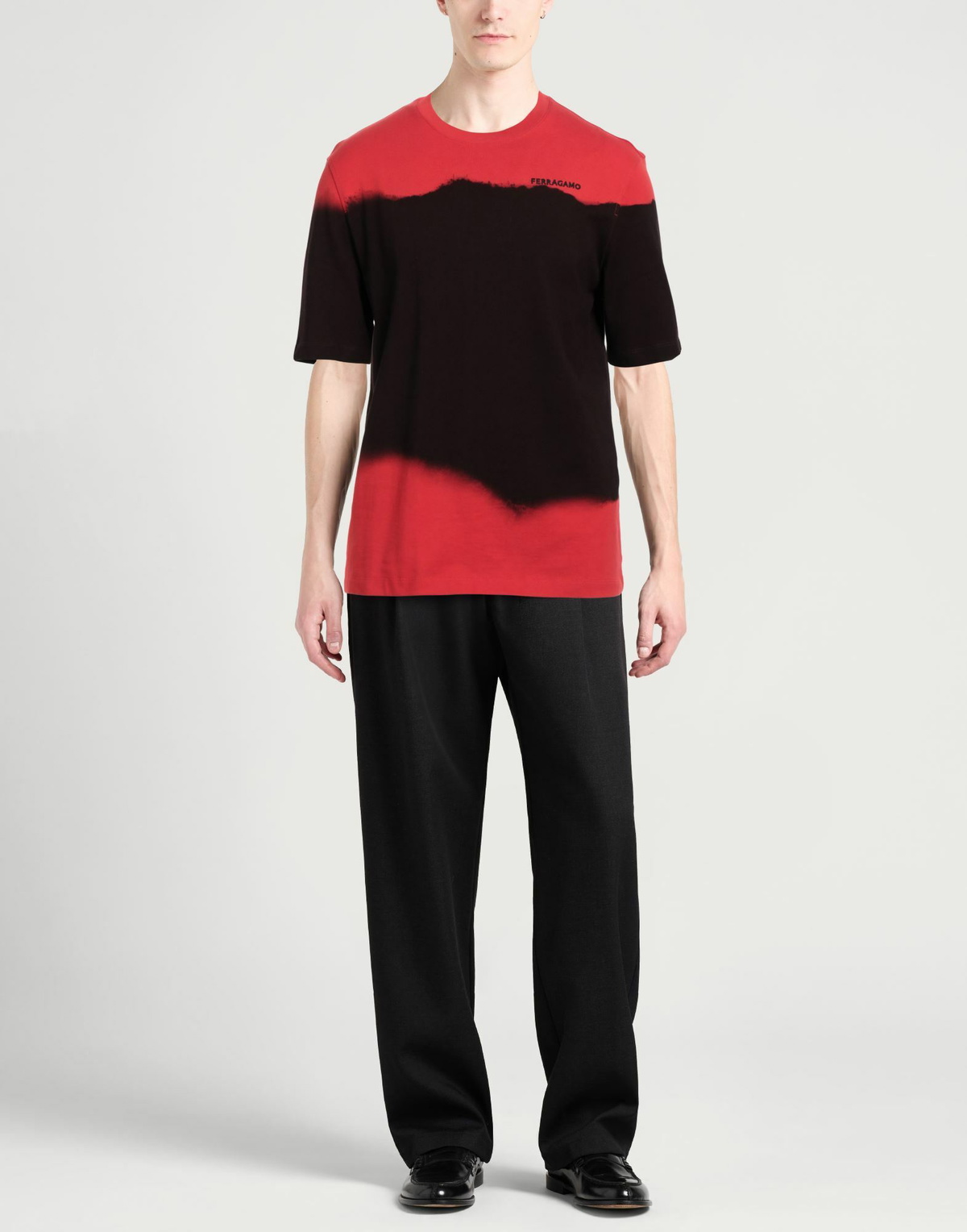 Ferragamo Mens T-shirt in Red