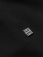 Givenchy - Logo-Jacquard Webbing-Trimmed Stretch-Jersey Track Jacket - Black
