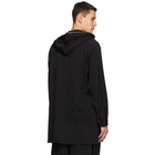 Yohji Yamamoto Black Zipper Hoodie