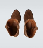 RRL Suede and leather cowboy boots