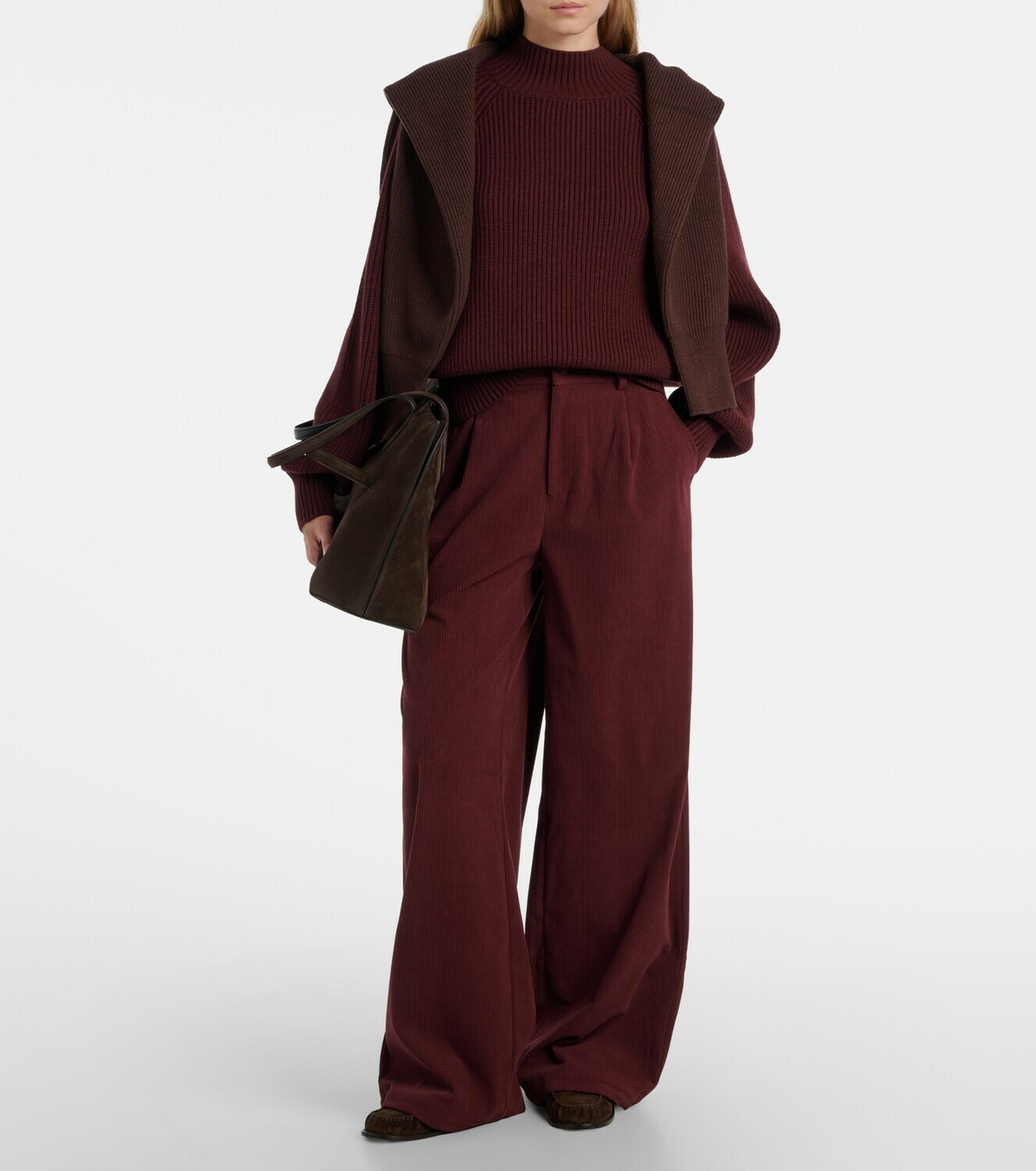 Varley Floris corduroy wide-leg pants