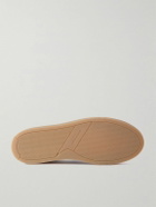 Givenchy - Urban Street Logo-Appliquéd Webbing and Suede-Trimmed Leather Slip-On Sneakers - White