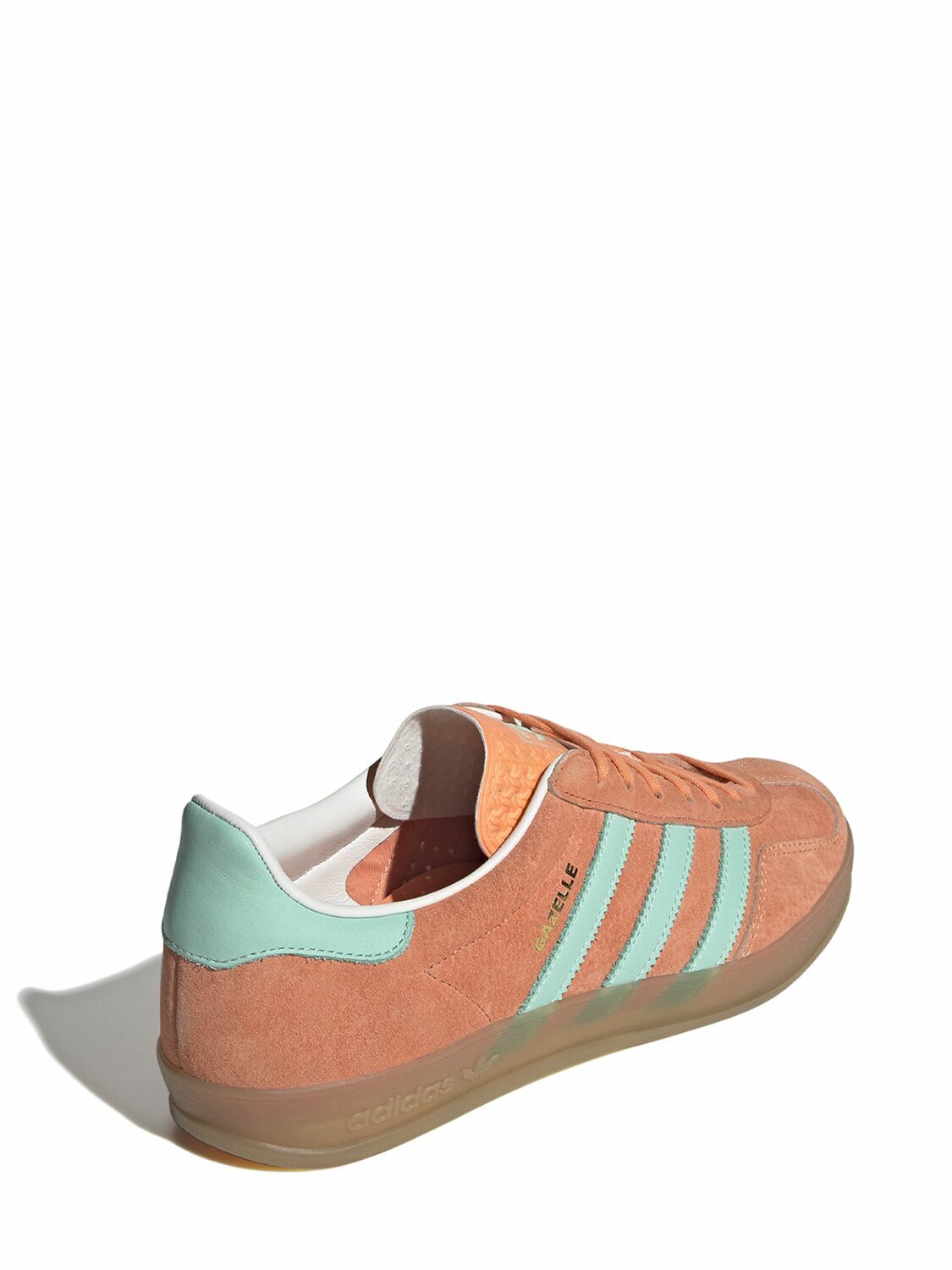 adidas gazelle silver green womens Adidas Gazelle Indoor Glow orange IG1636  Sneaker Junkies
