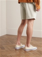 Faherty - Straight-Leg Organic Cotton-Blend Corduroy Drawstring Shorts - Neutrals