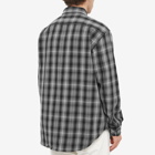 Beams Plus Men's Check Guide Shirt in Black