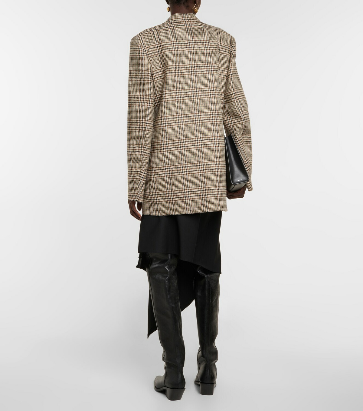 Petar Petrov Issa houndstooth virgin wool blazer