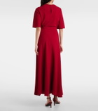 Roksanda Asha crêpe maxi skirt