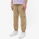 Men's AAPE Woven Zip Off Tech Pant in Beige