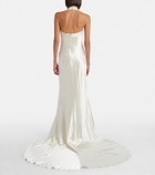 Danielle Frankel Bridal Presley wool and silk gown