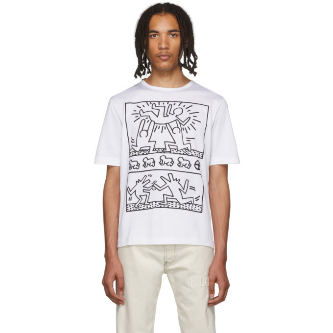 Photo: Etudes White Keith Haring Edition Unity T-Shirt