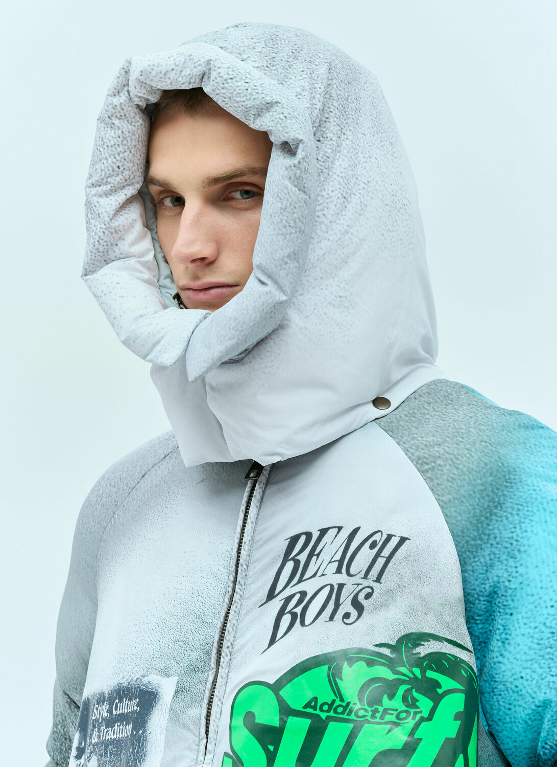ERL Beach Boys Puffer Vest