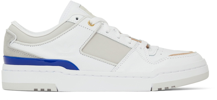 Photo: adidas Originals White Forum Luxe Sneakers